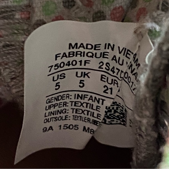 Converse‎ Shoes Infant Girls Size 5 Slip On - Picture 10 of 11